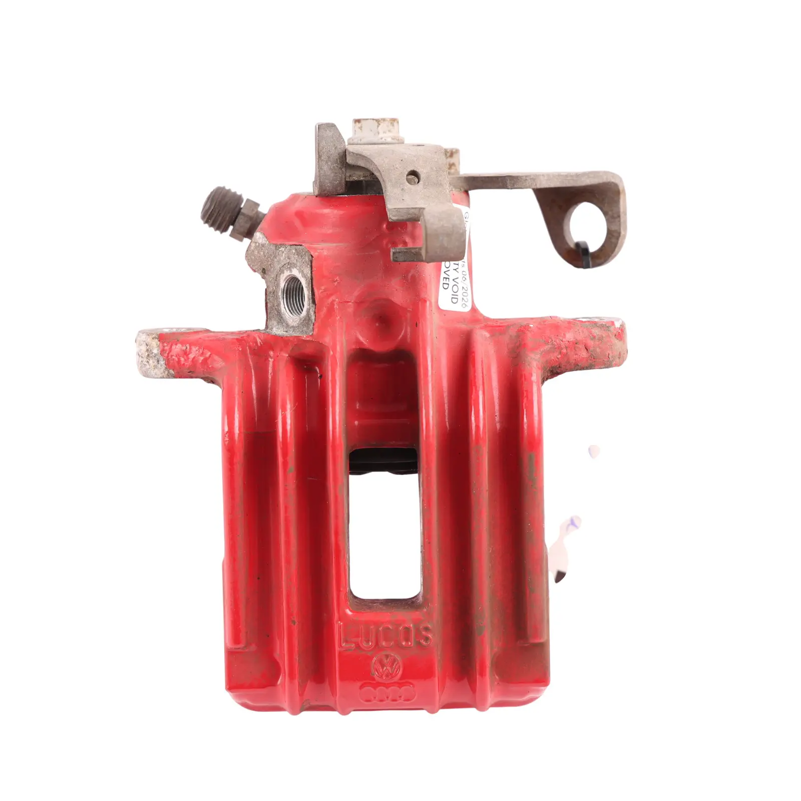 Skoda Fabia 6Y RS Mk1 Rear Brake Caliper Red Left N/S Side 232X9MM 6Y0615424B