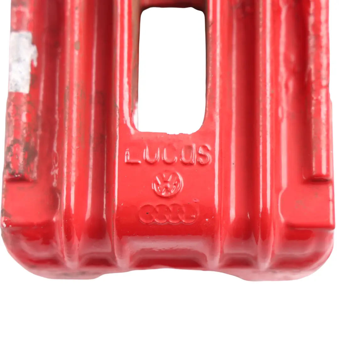 Skoda Fabia 6Y RS Mk1 Rear Brake Caliper Red Right O/S Side 232X9MM - SKU 6Y0615424B - Part number 6Y0615424B
