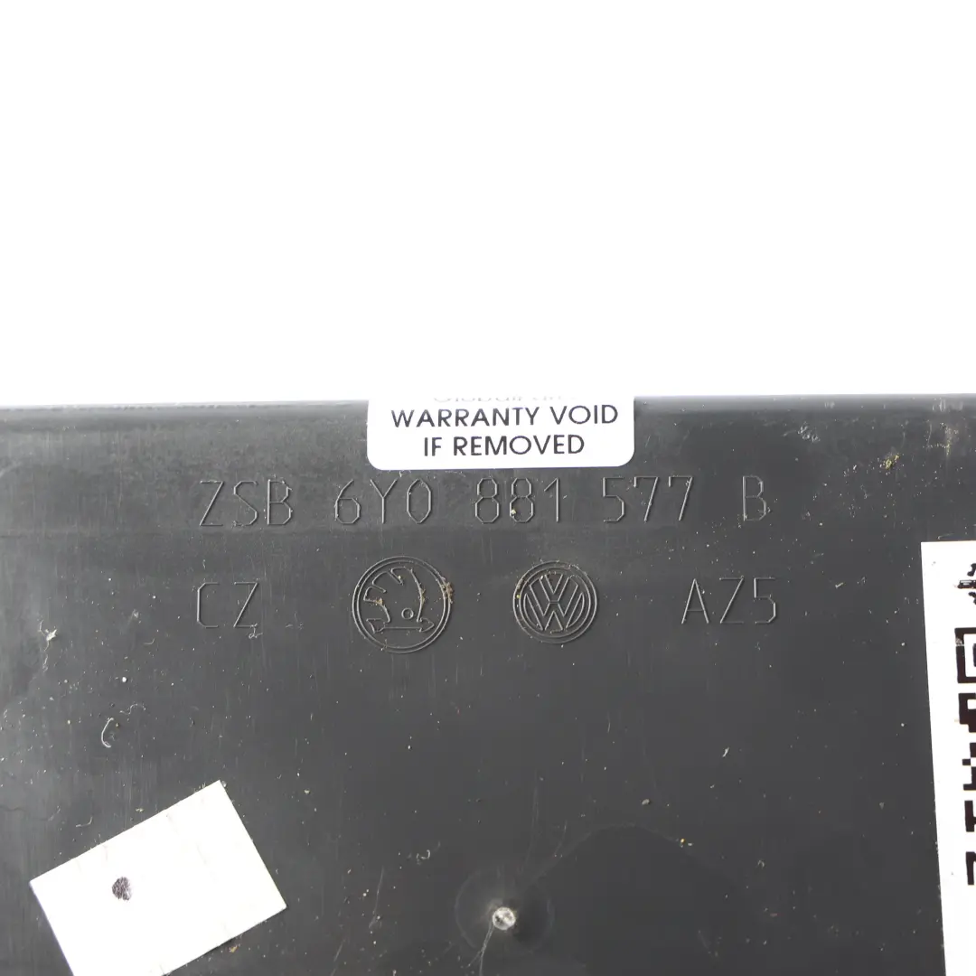 VW Volkswagen Caddy 2K Front Seat Frame Storage Compartment Left N/S - SKU 6Y0881577B - Part number 6Y0881577B