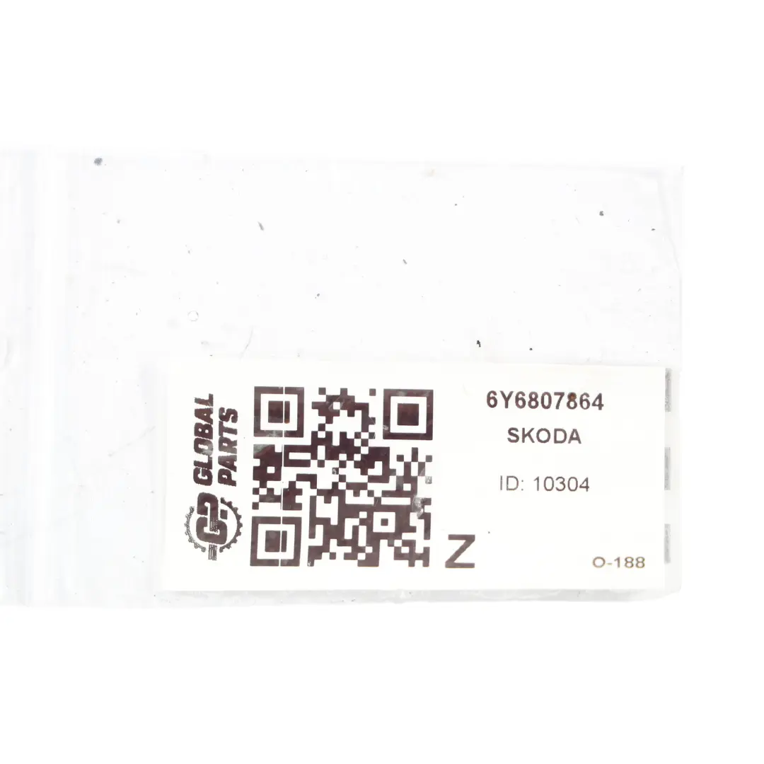 Skoda Fabia 6Y Stoßstangen Halter Führung Hinten Rechts - SKU 6Y6807864 - Teilenummer 6Y6807864