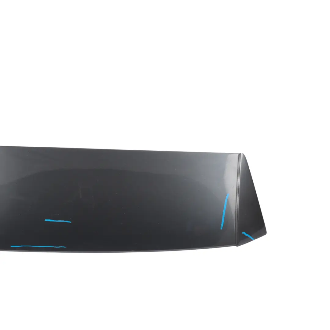 Spoiler Tailgate Panel Platingrau Grey Metallic - A68 to BMW E61 Touring Rear with Part number 7061467 BMW E61 Touring Rear Spoiler Tailgate Panel Platingrau Grey Metallic - A68 - SKU 7061467-PG - Part number 7061467