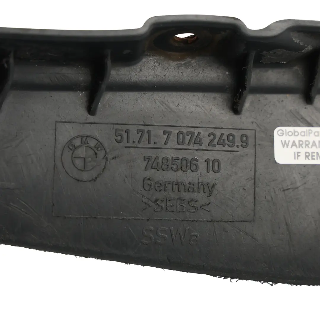 BMW E87 Front Wheel Arch Liner Splash Guard Left N/S - SKU 7074249 - Part number 7074249