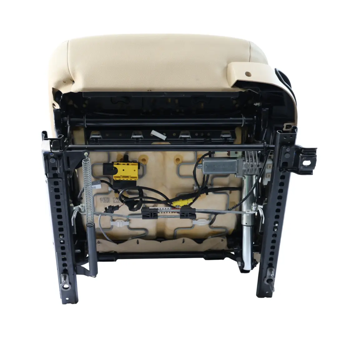 BMW E60 Front Seat Electric Heated Left N/S Imitation Leather Beige - SKU 7112931 - Part number 7112931