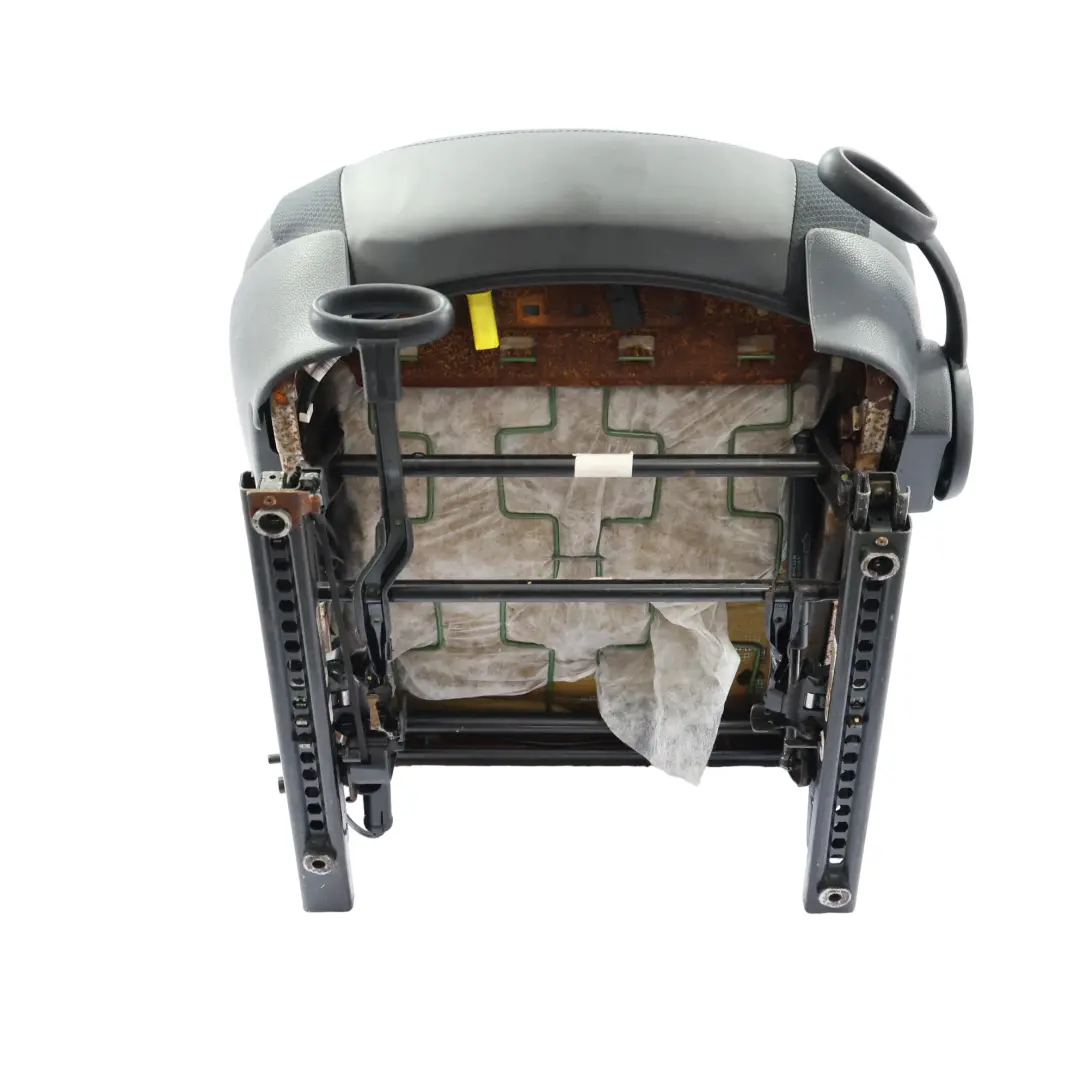 Mini R52 Cabrio Vordersitz Beheizt Links Stoff Leder Panther Schwarz - SKU 7130083-2 - Teilenummer 7130083