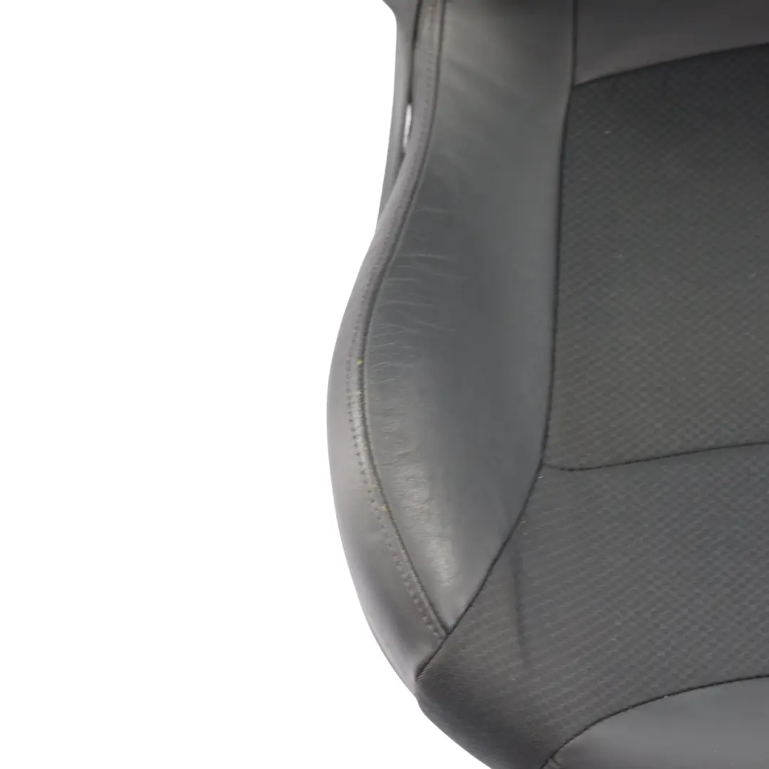 Mini R52 Cabrio Vordersitz Beheizt Links Stoff Leder Panther Schwarz - SKU 7130083-2 - Teilenummer 7130083