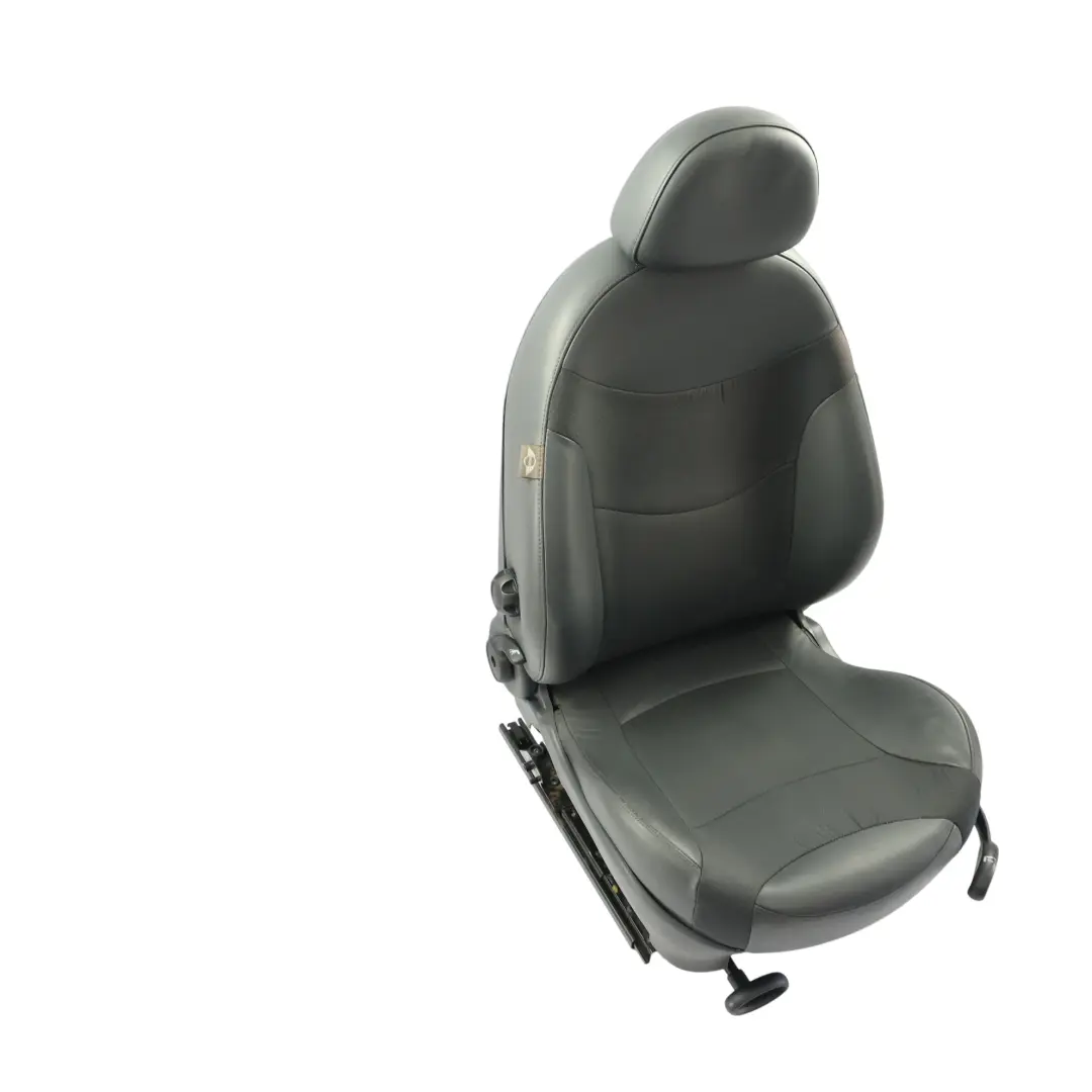 Front Seat Heated Left N/S Cloth Leather Panther Black to Mini R52 Cabrio with Part number 7130083 Mini R52 Cabrio Front Seat Heated Left N/S Cloth Leather Panther Black - SKU 7130083-2 - Part number 7130083