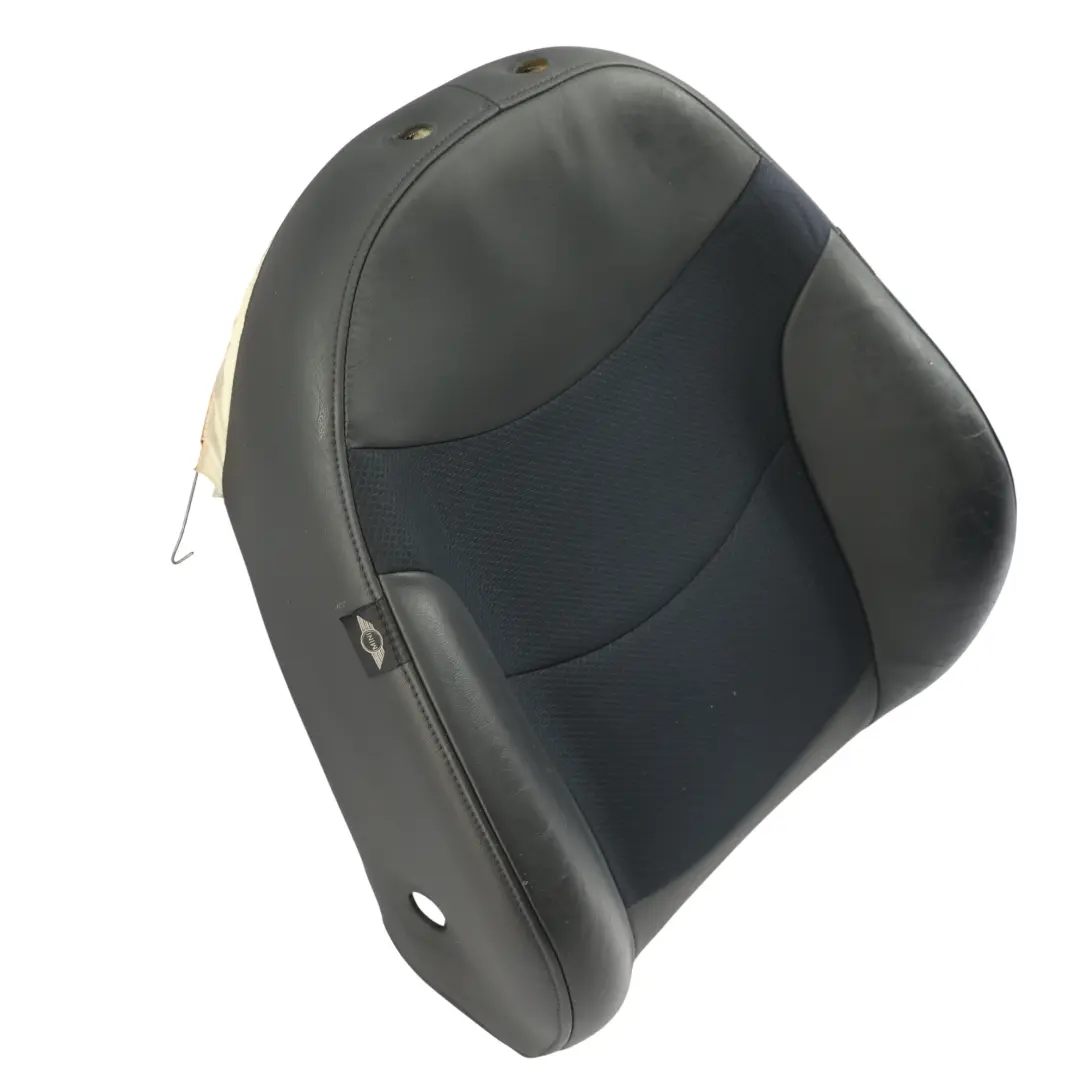 Mini R52 Cabrio Dossier Siège Avant Gauche Tissu Cuir Noir - SKU 7130083 - Numéro de pièce 7130083