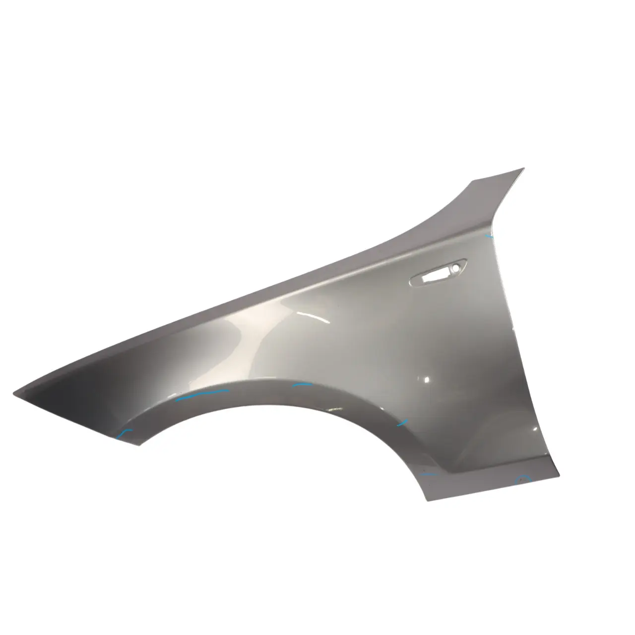 BMW E81 E87 Side Panel Wing Fender Front Left N/S Quarzblau Blau Blue - A18