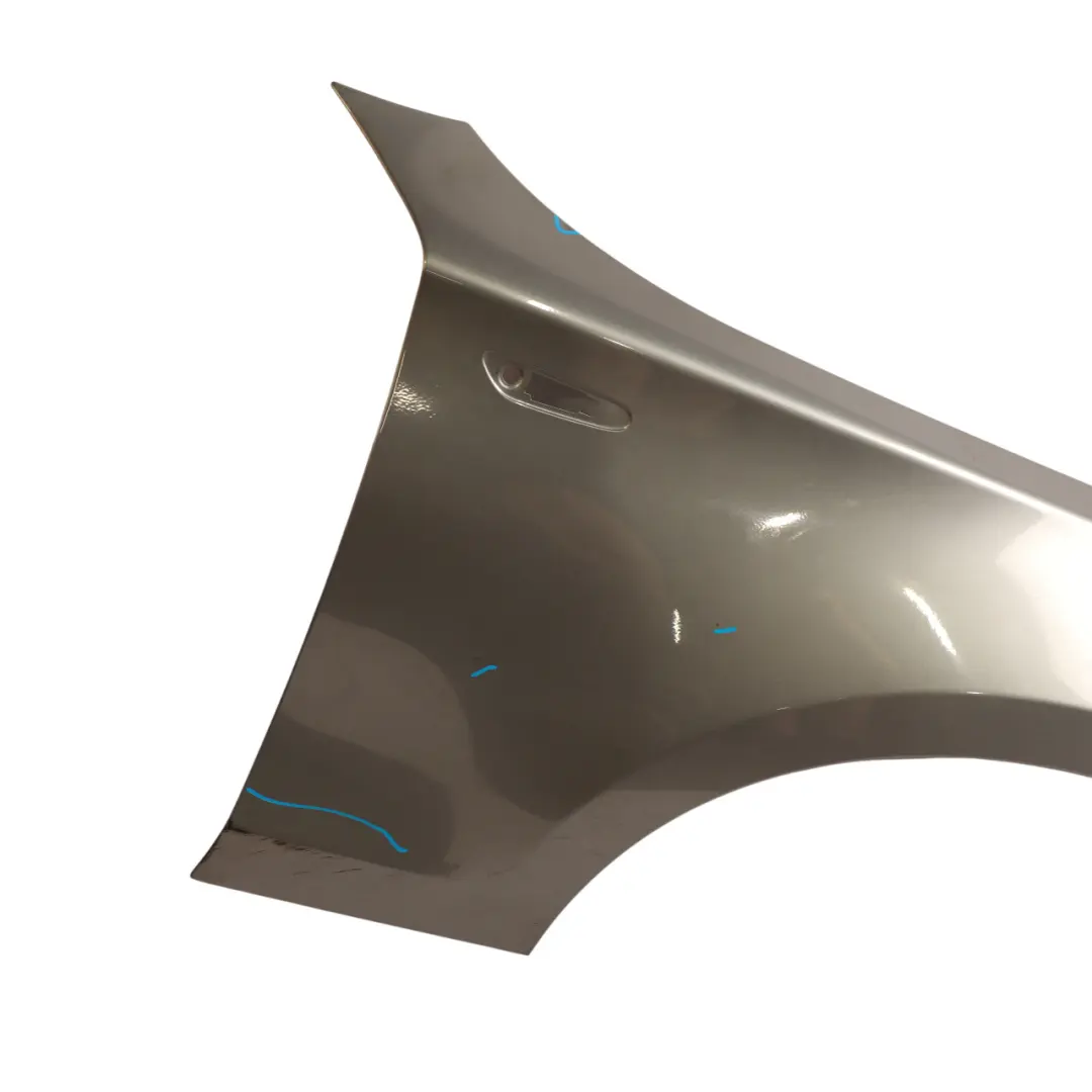 BMW E81 E87 Side Panel Fender Wing Front Right O/S Spacegrau Space Grey - A52 - SKU 7133228-SCG - Part number 7133228
