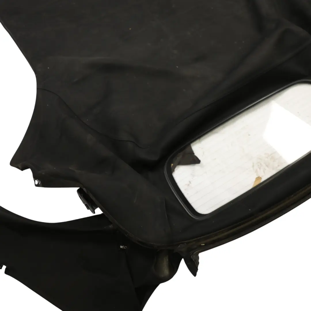 Roof Folding Soft Top Cloth Cover Black to Mini Cooper R52 Cabrio Convertible with Part number 7135290 Mini Cooper R52 Cabrio Convertible Roof Folding Soft Top Cloth Cover Black - SKU 7135290-2 - Part number 7135290