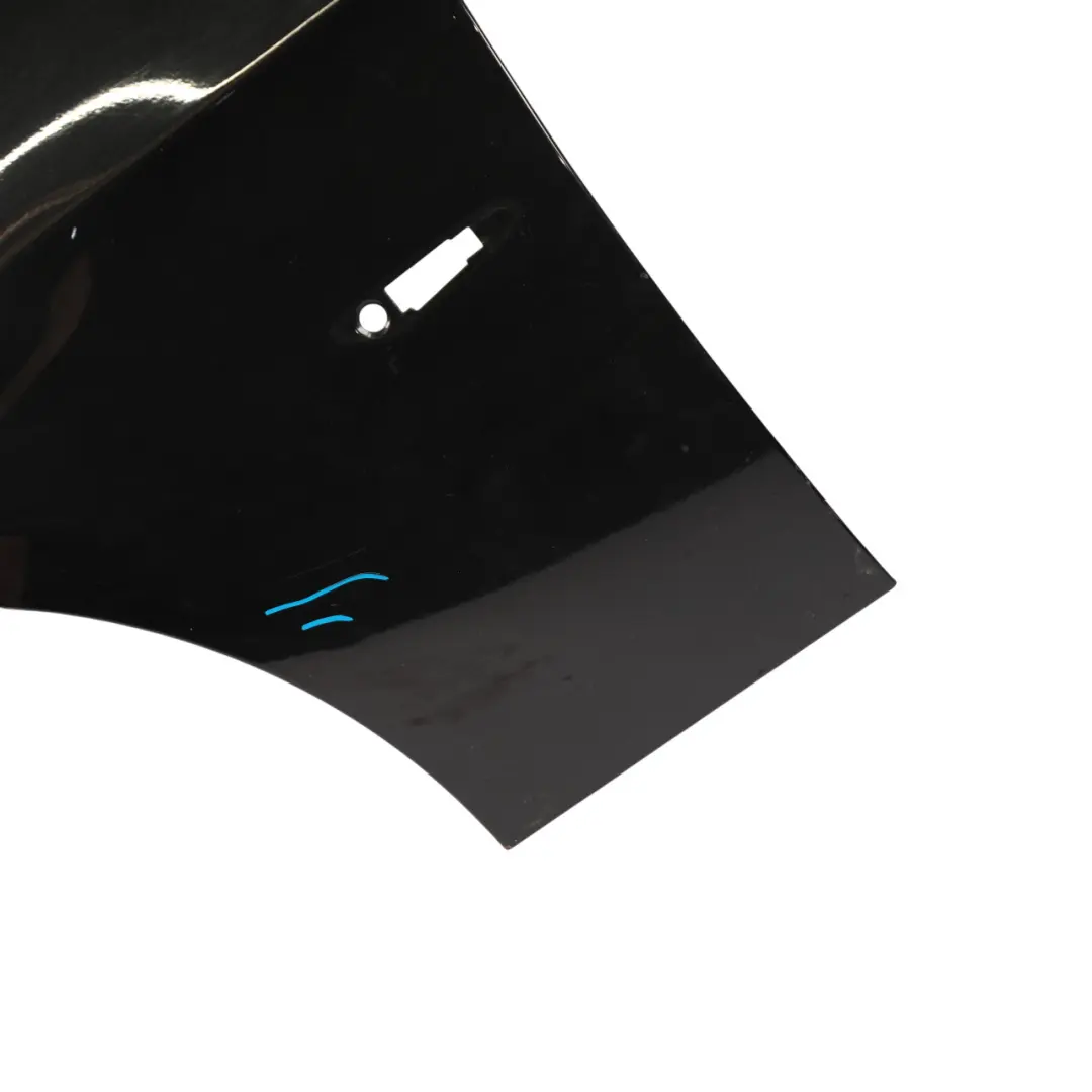 BMW E90 E91 Side Panel Fender Wing Front Right O/S Black Sapphire - 475 - SKU 7135680-BS - Part number 7135680