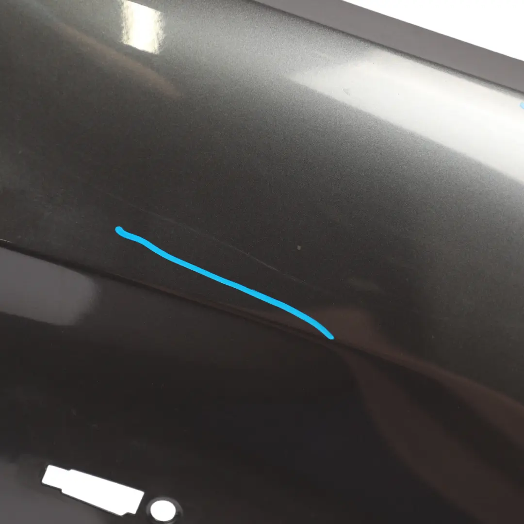 BMW E90 E91 Side Panel Front Right O/S Fender Wing Sparkling Graphite - A22 - SKU 7135680-SG - Part number 7135680