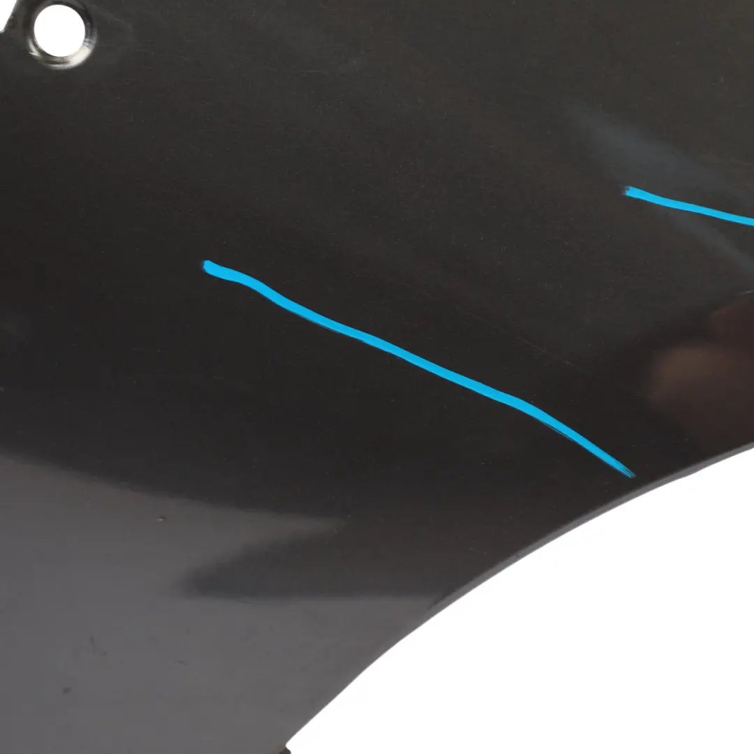 BMW E90 E91 Side Panel Front Right O/S Fender Wing Sparkling Graphite - A22 - SKU 7135680-SG - Part number 7135680