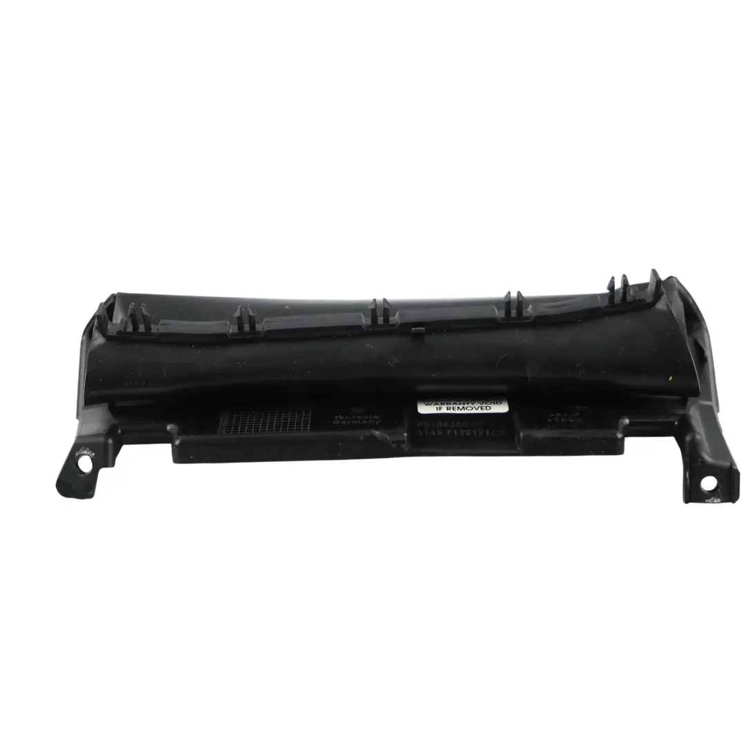 BMW E87 Copertura Rivestimento Colonna Sterzo Pannello Nero - SKU 7139121 - Numero di parte 7139121
