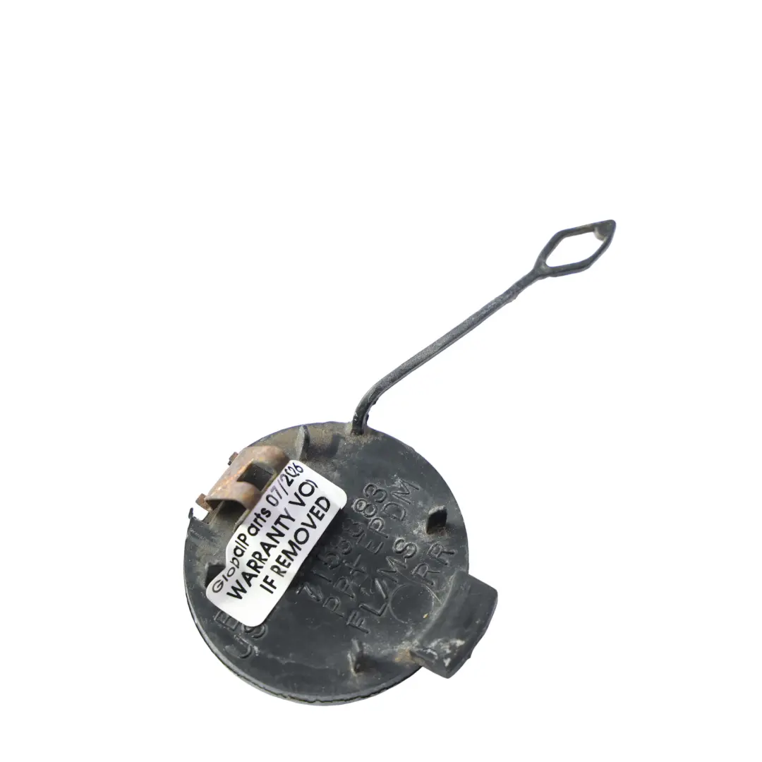 BMW Z4 E85 E86 Cache Crochet Remorquage Arrière Gris Argent Métallisé A08 - SKU 7158883-SBG - Numéro de pièce 7158883
