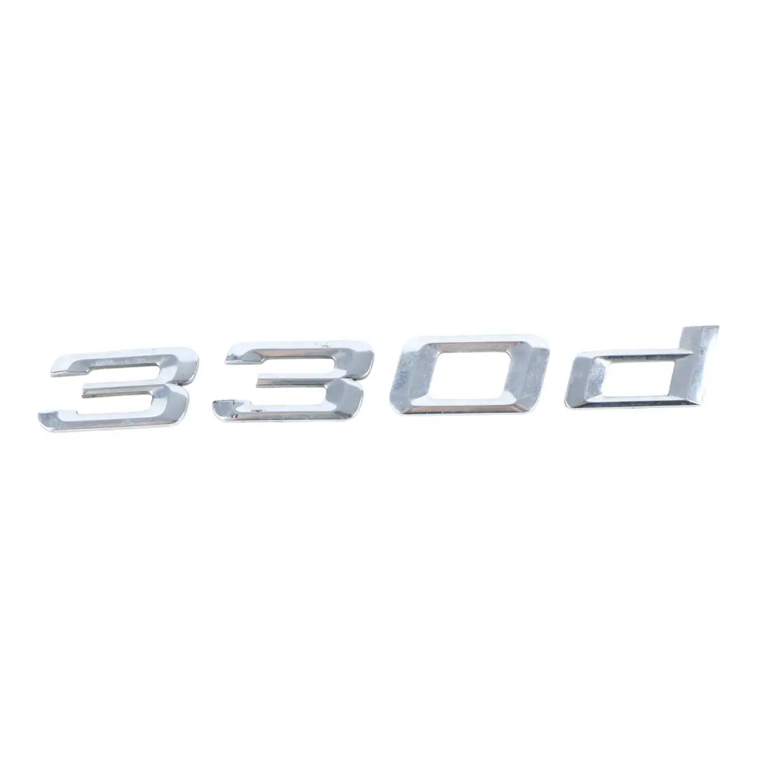 Boot Lid Emblem Badge 330d Lettering to BMW E92 E92 LCI E93 E93 LCI Rear with Part number 7166216 BMW E92 E92 LCI E93 E93 LCI Rear Boot Lid Emblem Badge 330d Lettering - SKU 7166216 - Part number 7166216