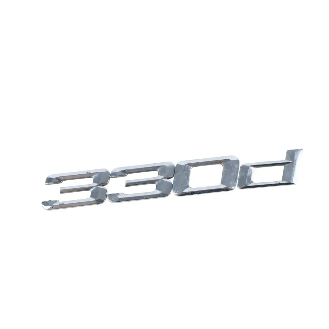 BMW E92 LCI E93 LCI Emblemat Tylnej Klapy Bagażnika Napis 330d - SKU 7166216 - Numer Części 7166216