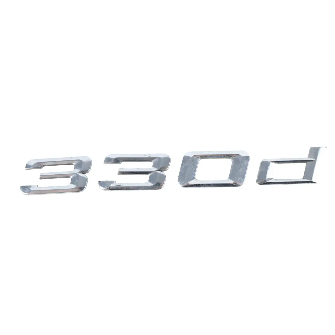 BMW E92 E93 LCI Heck Kofferraum Emblem Abzeichen 330d Schriftzug - SKU 7166216 - Teilenummer 7166216