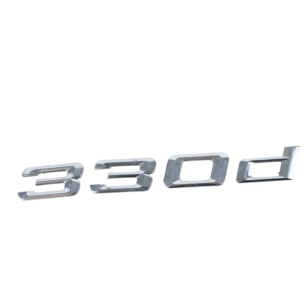 BMW E92 E93 LCI Heck Kofferraum Emblem Abzeichen 330d Schriftzug - SKU 7166216 - Teilenummer 7166216