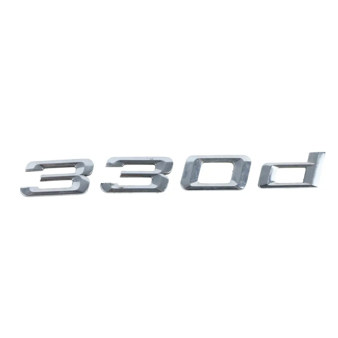 BMW E92 LCI E93 LCI Emblemat Tylnej Klapy Bagażnika Napis 330d - SKU 7166216 - Numer Części 7166216
