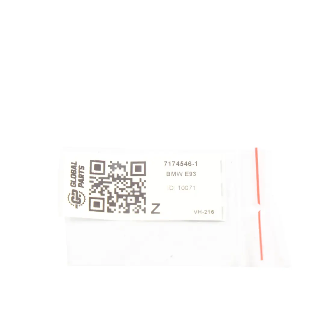 BMW E93 Couvercle de toit rabattable gauche Couverture grise - SKU 7174546-1 - Numéro de pièce 7174546