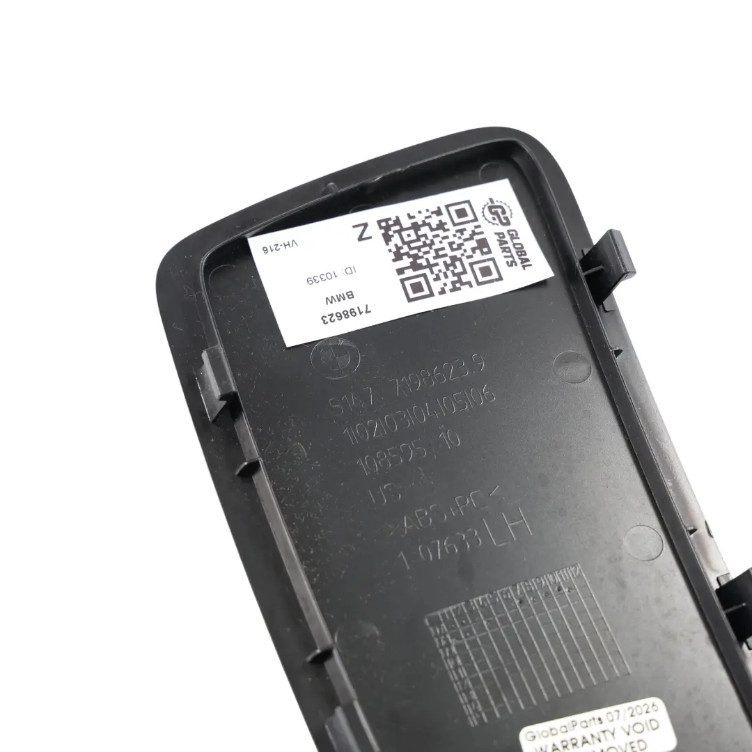 Heckklappe Kofferraum Deckel Verkleidung Links Schwarz für BMW X6 E71 mit Teilenummer 7198623 BMW X6 E71 Heckklappe Kofferraum Deckel Verkleidung Links Schwarz - SKU 7198623 - Teilenummer 7198623