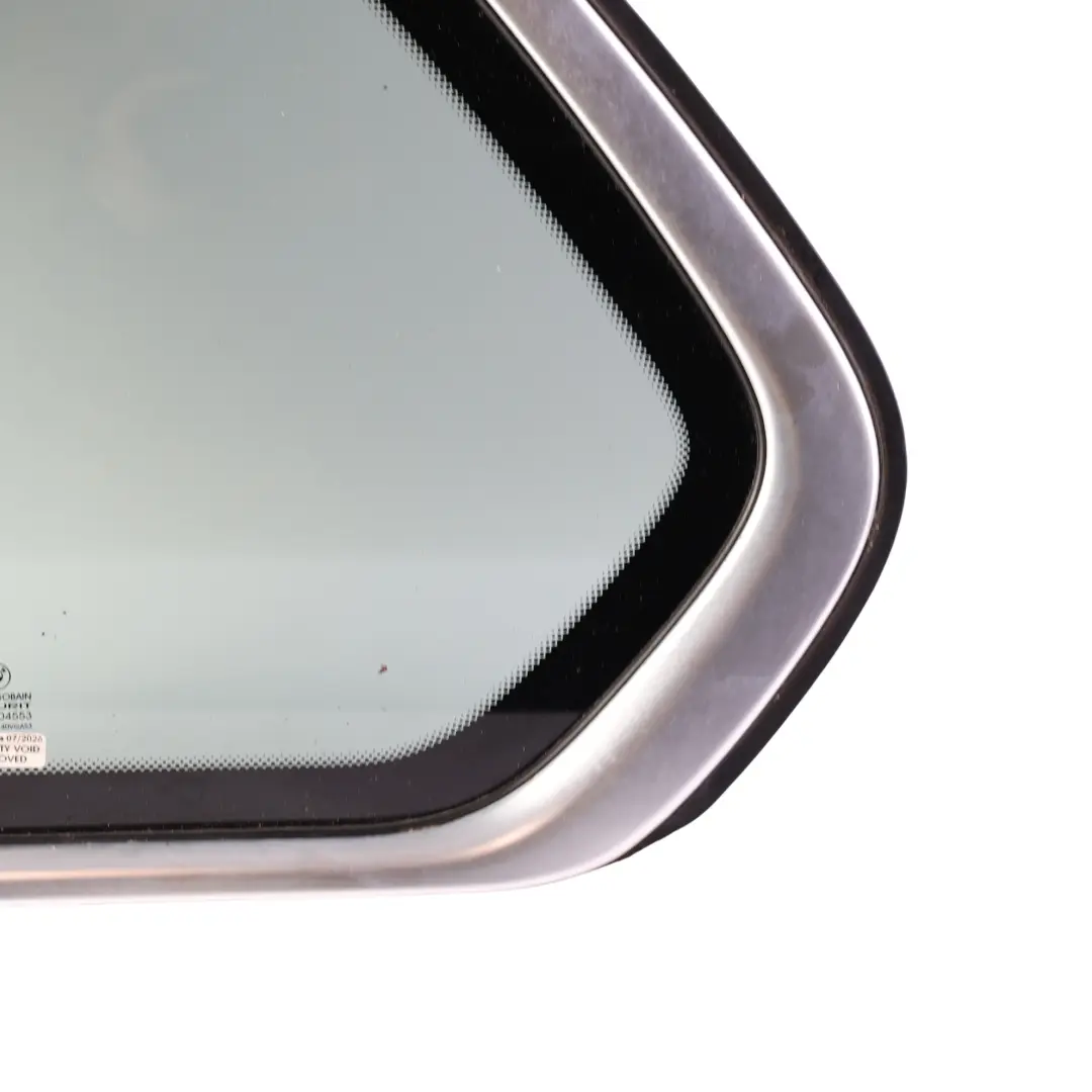 BMW X5 E70 Ventanilla Lateral Trasera Izquierda Cristal Tira Cromada - SKU 7207873-1 - Número de pieza 7207873