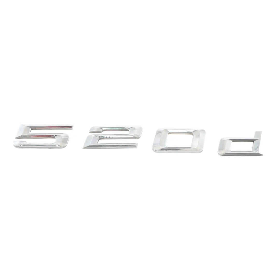 BMW F11 Emblema Scritta Badge Portellone Posteriore 520d Cromato - SKU 7209160 - Numero di parte 7209160