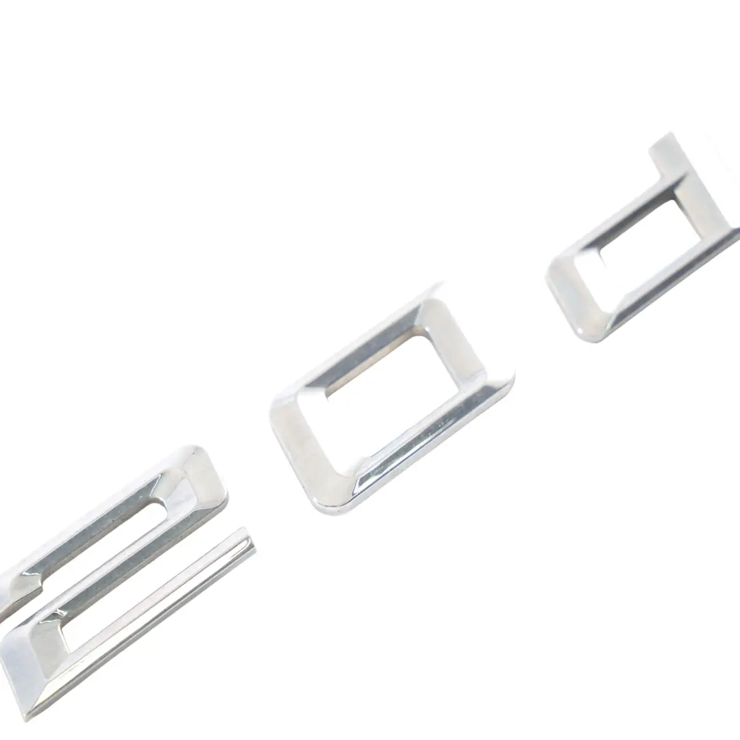 Emblem Lettering Badge 520d Chrome to BMW F11 Rear Tailgate with Part number 7209160 BMW F11 Rear Tailgate Emblem Lettering Badge 520d Chrome - SKU 7209160 - Part number 7209160