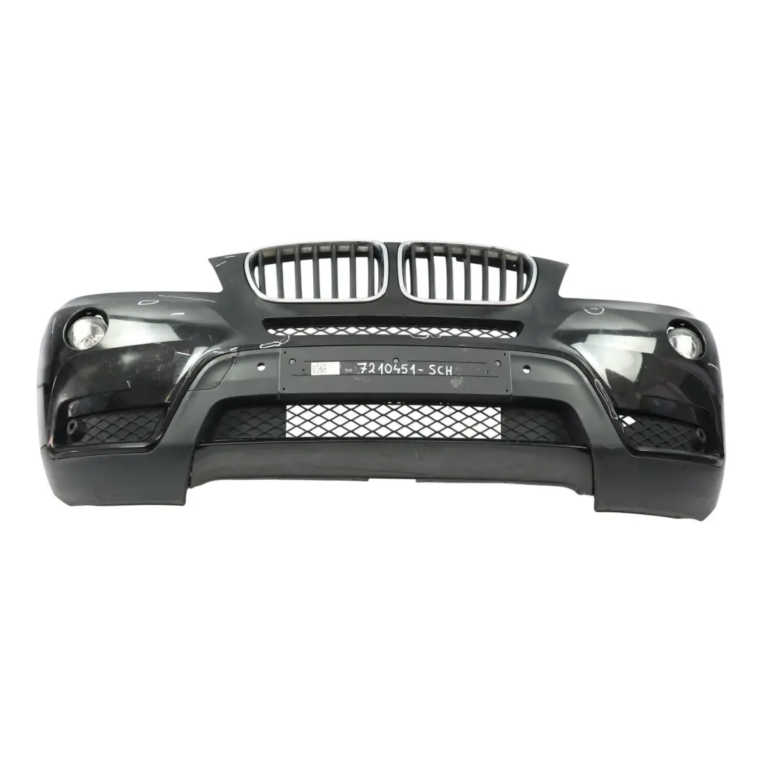 BMW X3 F25 Front Bumper Trim Panel Covering Schwarz 2 Black - 668 - SKU 7210451-SCH - Part number 7210451