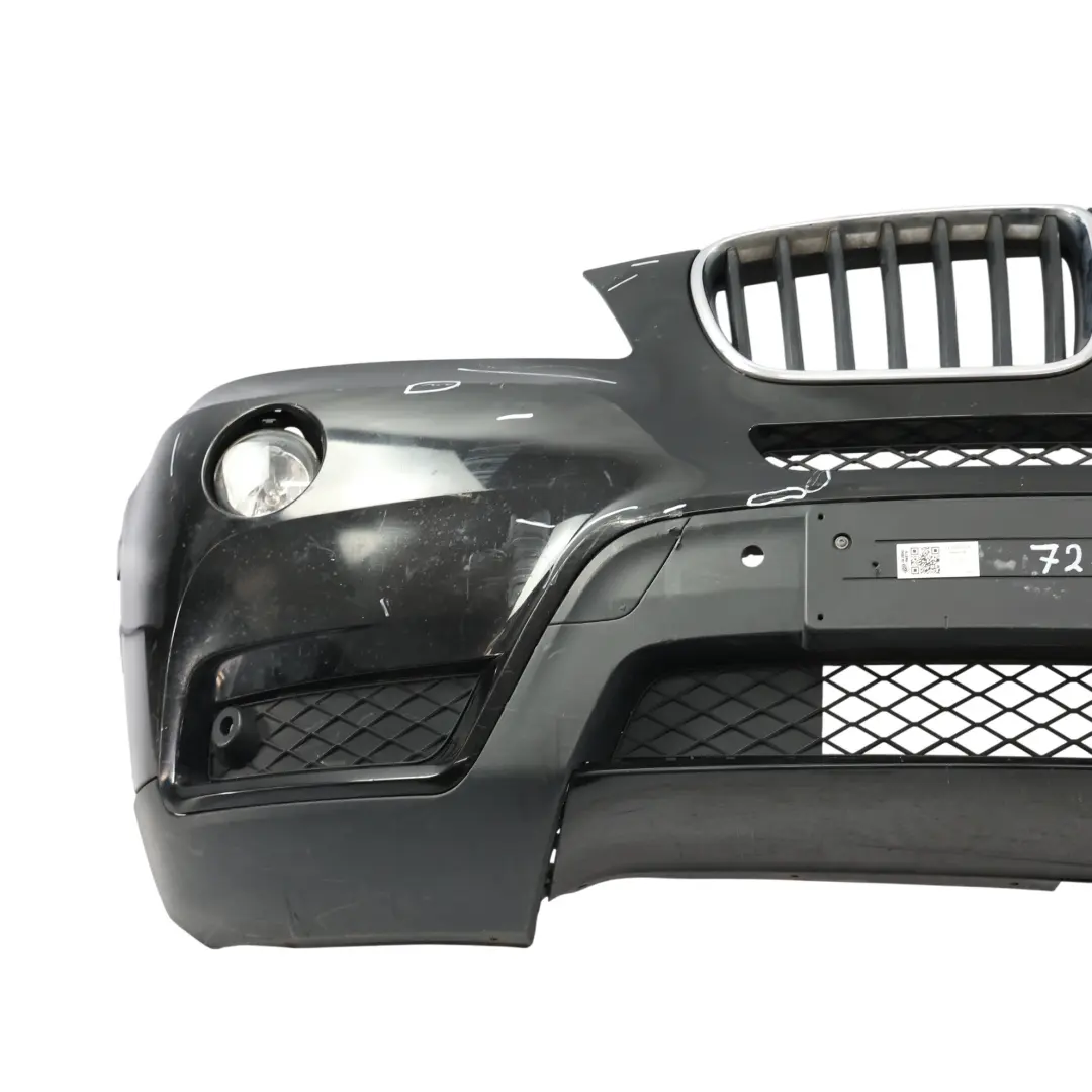 Front Bumper Trim Panel Covering Schwarz 2 Black - 668 to BMW X3 F25 with Part number 7210451 BMW X3 F25 Front Bumper Trim Panel Covering Schwarz 2 Black - 668 - SKU 7210451-SCH - Part number 7210451