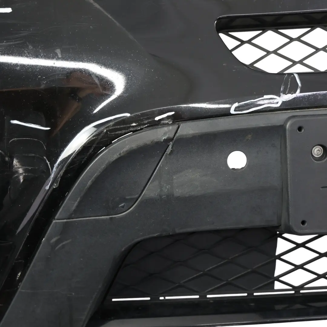 Front Bumper Trim Panel Covering Schwarz 2 Black - 668 to BMW X3 F25 with Part number 7210451 BMW X3 F25 Front Bumper Trim Panel Covering Schwarz 2 Black - 668 - SKU 7210451-SCH - Part number 7210451