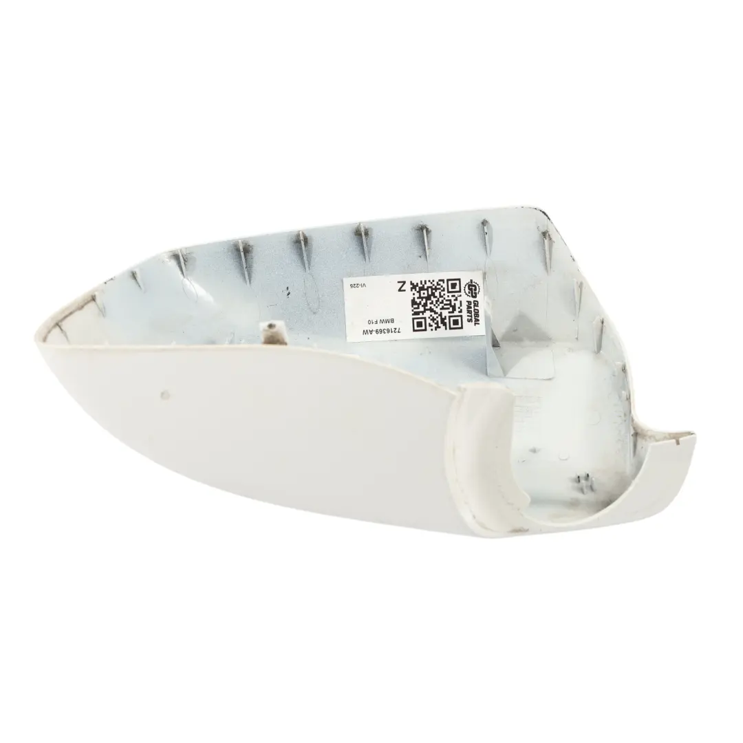 Carcasa Retrovisor Izquierdo Alpinweiss 3 300 para BMW F10 F11 con número de pieza 7216369 BMW F10 F11 Carcasa Retrovisor Izquierdo Alpinweiss 3 300 - SKU 7216369-AW - Número de pieza 7216369