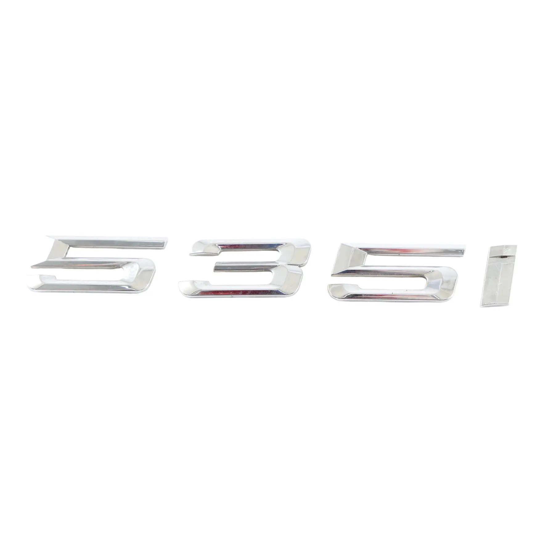 BMW F10 LCI Heck Heckklappe Kofferraum Schriftzug Emblem 535i 7219540