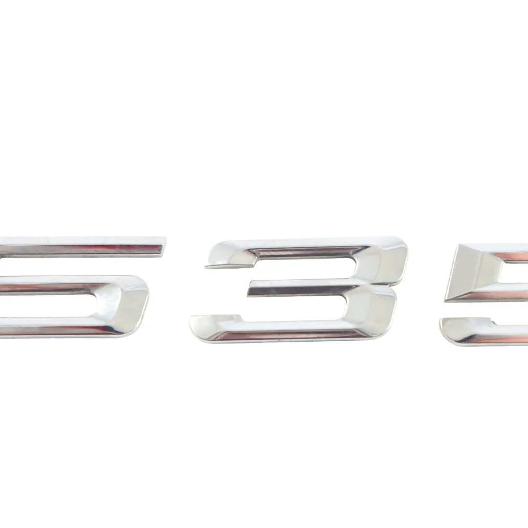 Insigne Badge Lettrage Coffre Hayon Arrière 535i pour BMW F10 LCI à propos du numéro de pièce 7219540 BMW F10 LCI Insigne Badge Lettrage Coffre Hayon Arrière 535i - SKU 7219540 - Numéro de pièce 7219540