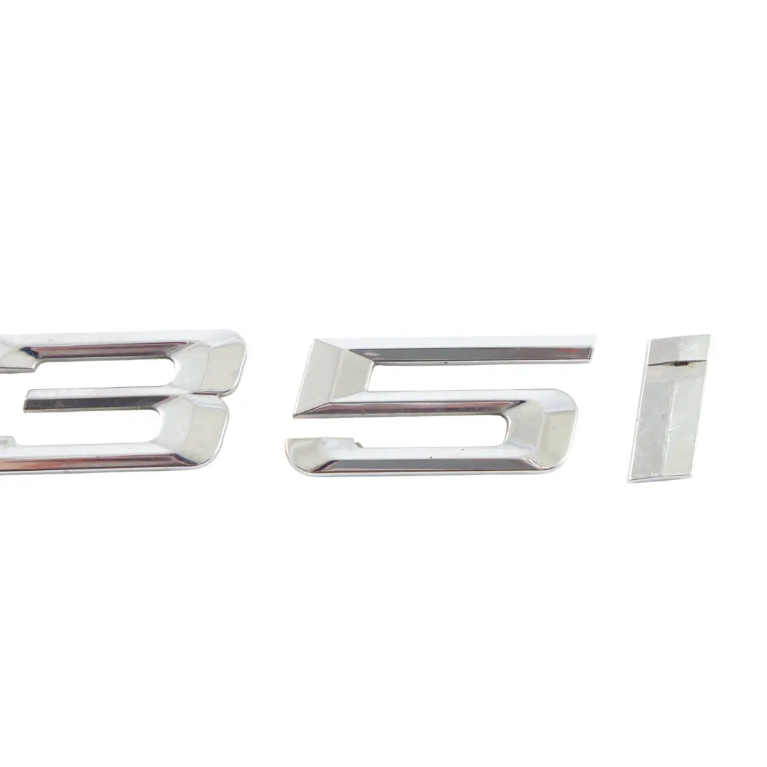 BMW F10 LCI Rear Tailgate Boot Trunk Lettering Emblem Badge 535i - SKU 7219540 - Part number 7219540