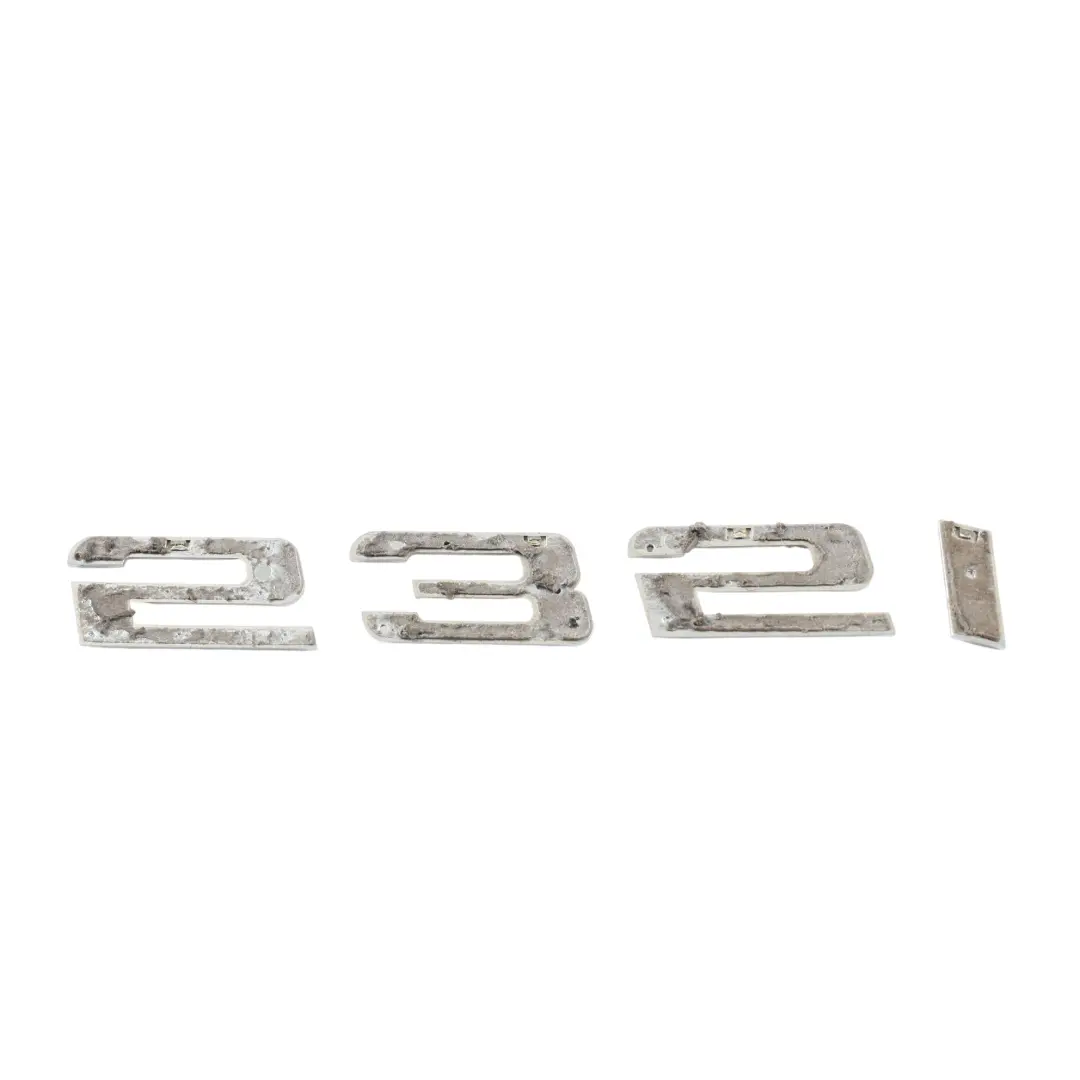 BMW F10 LCI Rear Tailgate Boot Trunk Lettering Emblem Badge 535i - SKU 7219540 - Part number 7219540