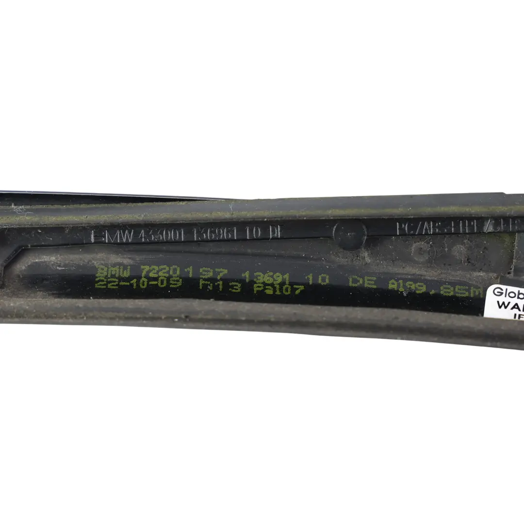 BMW E90 Seitenrahmen Zierleiste Hochglanz Shadow Line Hinten Links - SKU 7220197-1 - Teilenummer 7220197