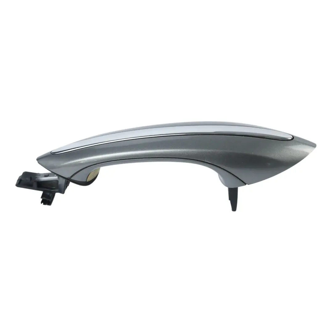 BMW F10 F11 F01 F02 Poignée de porte arrière droite gris sidéral métallisé A52 - SKU 7231930-SCG - Numéro de pièce 7297439