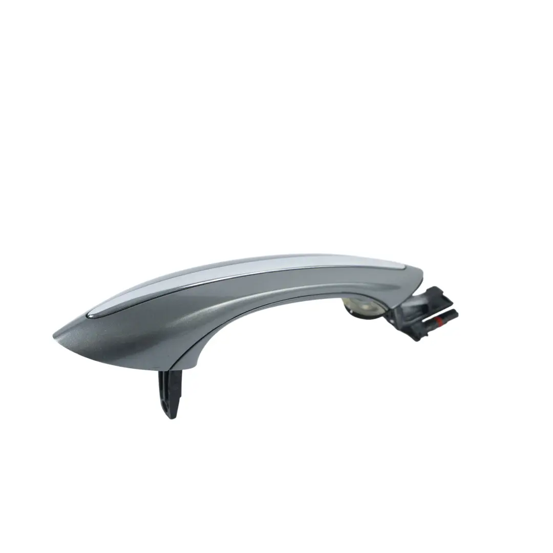 BMW F10 F11 F01 F02 Poignée de porte arrière droite gris sidéral métallisé A52 - SKU 7231930-SCG - Numéro de pièce 7297439