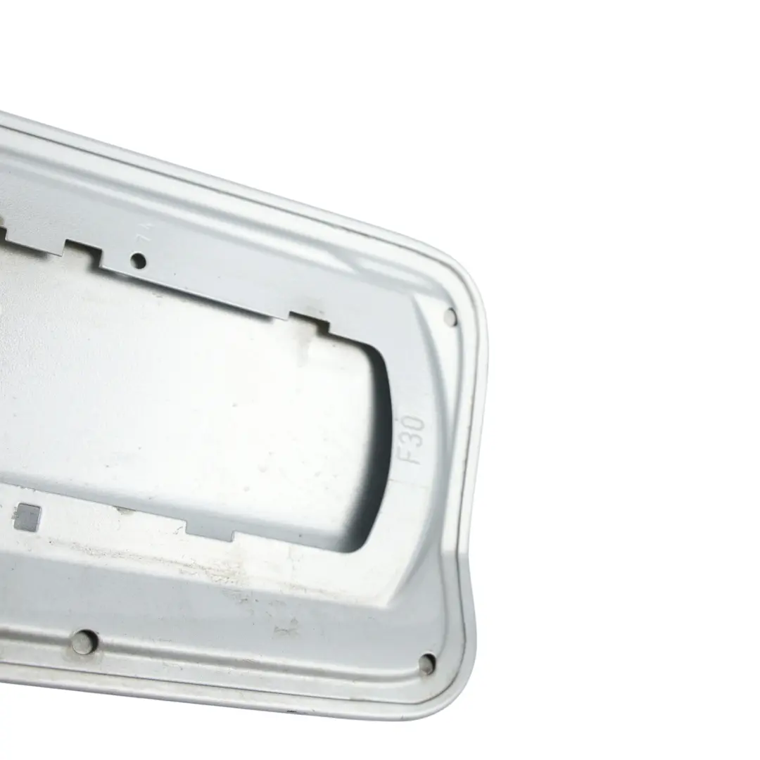 BMW F30 LCI Couvercle Trappe Réservoir Carburant Glacier Argent A83 - SKU 7238058-GSB - Numéro de pièce 7238058