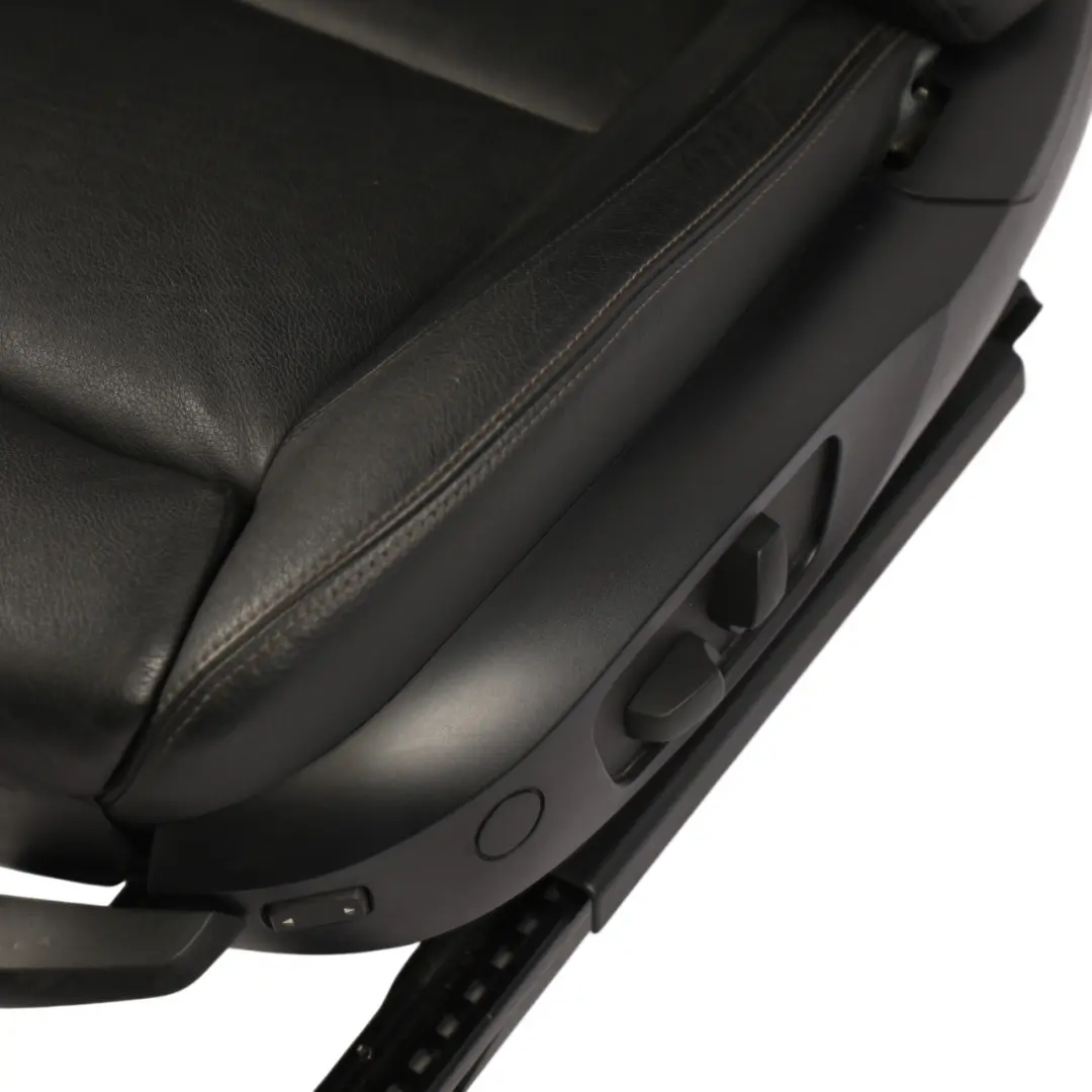 BMW E90 E91 LCI Front Seat M Sport Heated Electric Black Leather Left N/S - SKU 7246857-8 - Part number 7246857