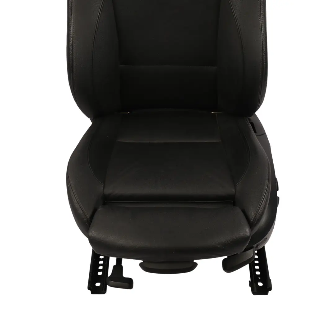 BMW E90 E91 LCI Front Seat M Sport Heated Electric Black Leather Left N/S - SKU 7246857-8 - Part number 7246857