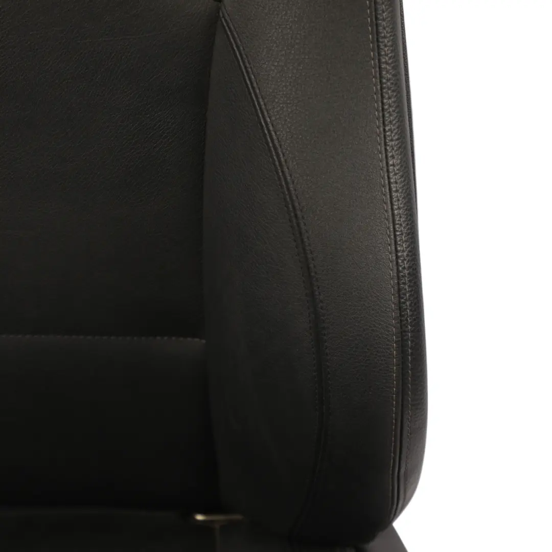 BMW E90 E91 LCI Front Seat M Sport Heated Electric Black Leather Left N/S - SKU 7246857-8 - Part number 7246857