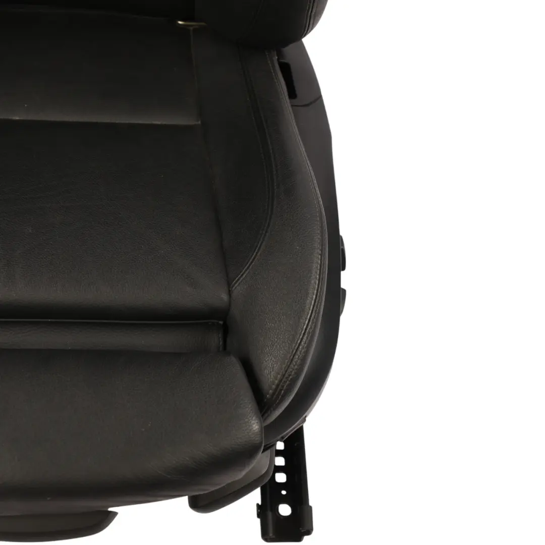 BMW E90 E91 LCI Front Seat M Sport Heated Electric Black Leather Left N/S - SKU 7246857-8 - Part number 7246857