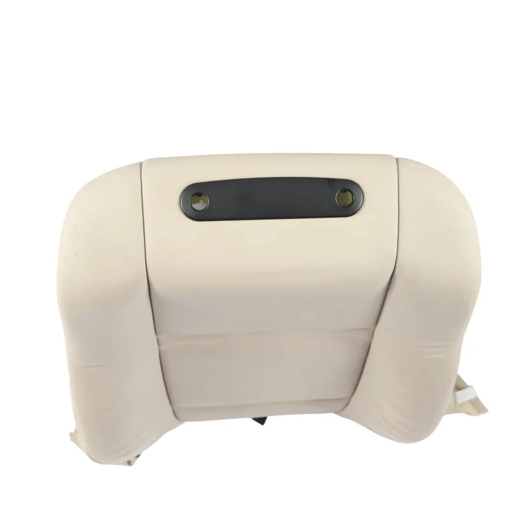 Respaldo Asiento Delantero Izquierdo Cuero Oyster para BMW X5 E70 LCI con número de pieza 7254851 BMW X5 E70 LCI Respaldo Asiento Delantero Izquierdo Cuero Oyster - SKU 7254851 - Número de pieza 7254851