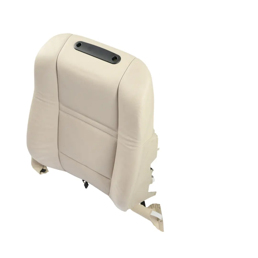 BMW X5 E70 LCI Comfort Front Seat Backrest Left N/S Oyster Leather - SKU 7254851 - Part number 7254851