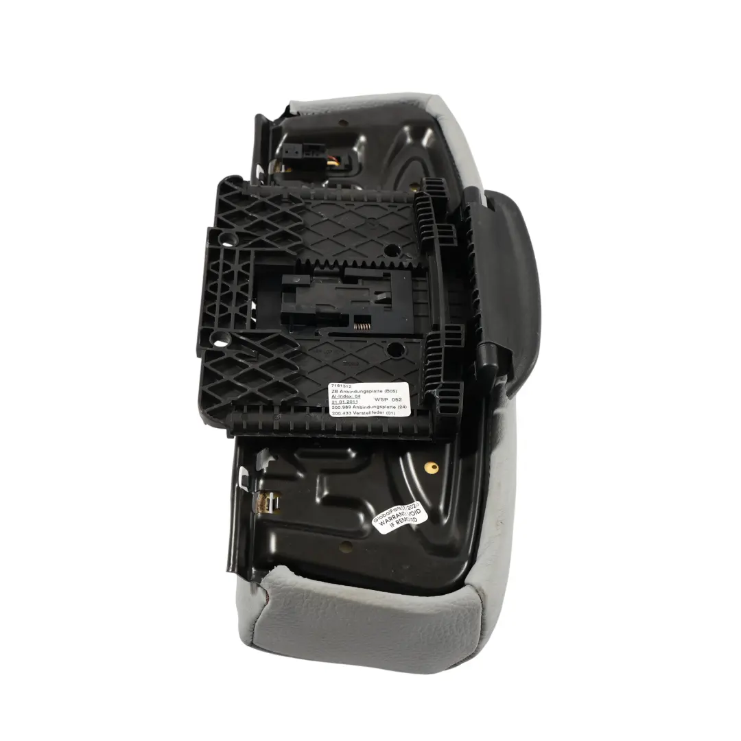 Cubierta Soporte Muslo Asiento Delantero Gris Izquierda Derecha para BMW E88 con número de pieza 7257501 BMW E88 Cubierta Soporte Muslo Asiento Delantero Gris Izquierda Derecha - SKU 7257501 - Número de pieza 7257501