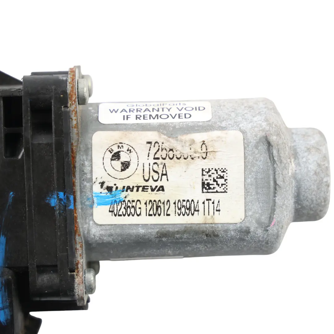 BMW X3 F25 Window Lifter Rear Left N/S Motor Regulator Lifter Control - SKU 7258535-1 - Part number 7258535