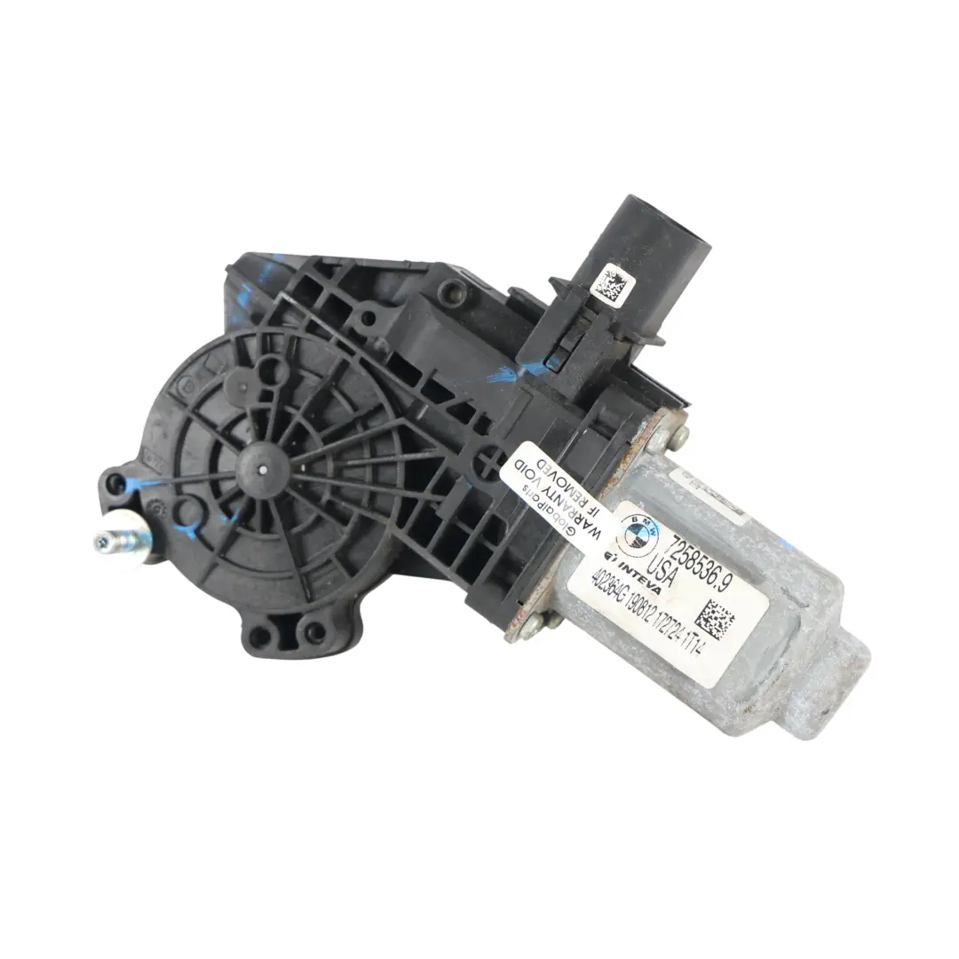 BMW X3 F25 Motor Regulador Elevalunas Puerta Trasera Derecha - SKU 7258536-1 - Número de pieza 7258536